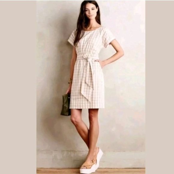 Anthropologie Dresses & Skirts - HD in Paris Gingham Poplin Dress
